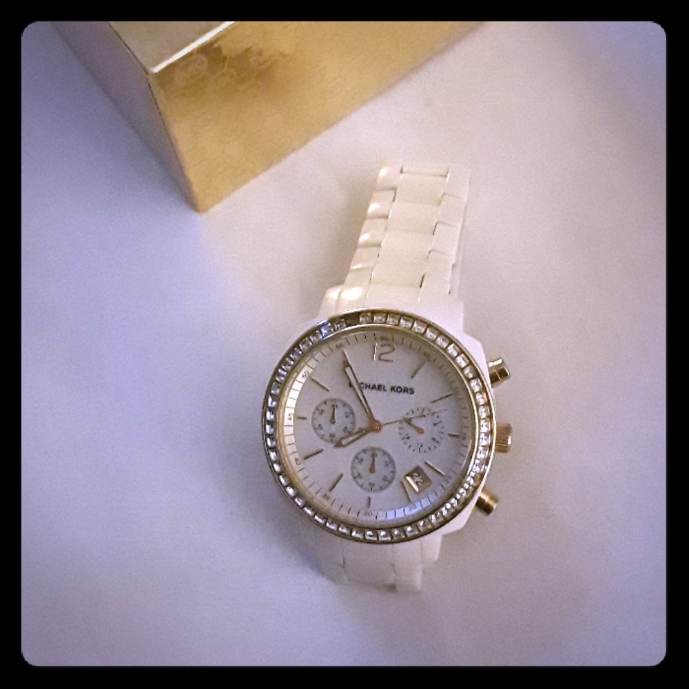 Michael Kors White watch